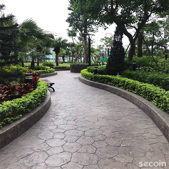 Hoa văn bề mặt Đá rối